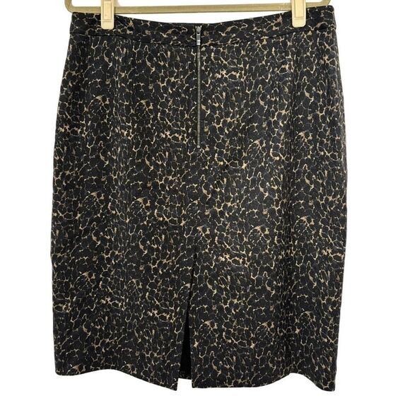 NWOT Elie Tahari Animal Print Skirt Size 16 - Picture 2 of 3